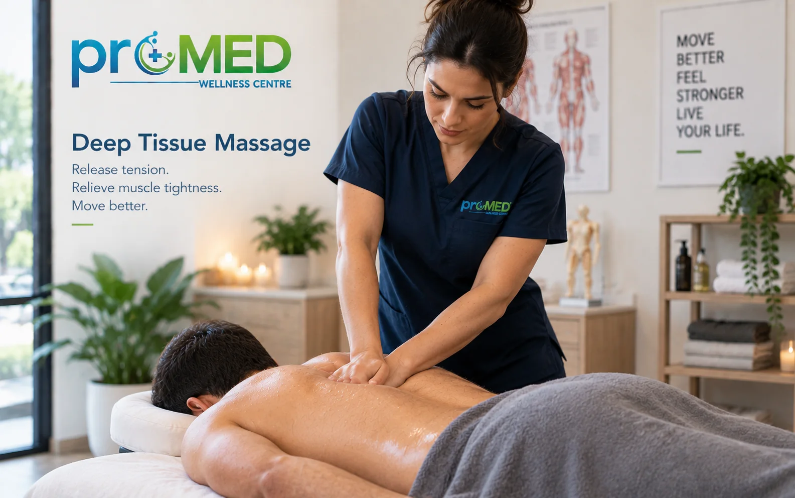 Deep Tissue Massage North York - ProMED Wellness Centre