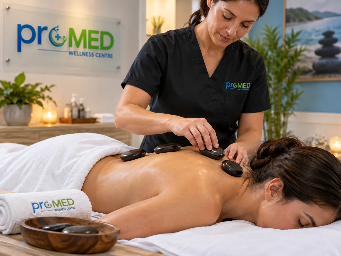 Hot Stone Massage North York - ProMED Wellness Centre